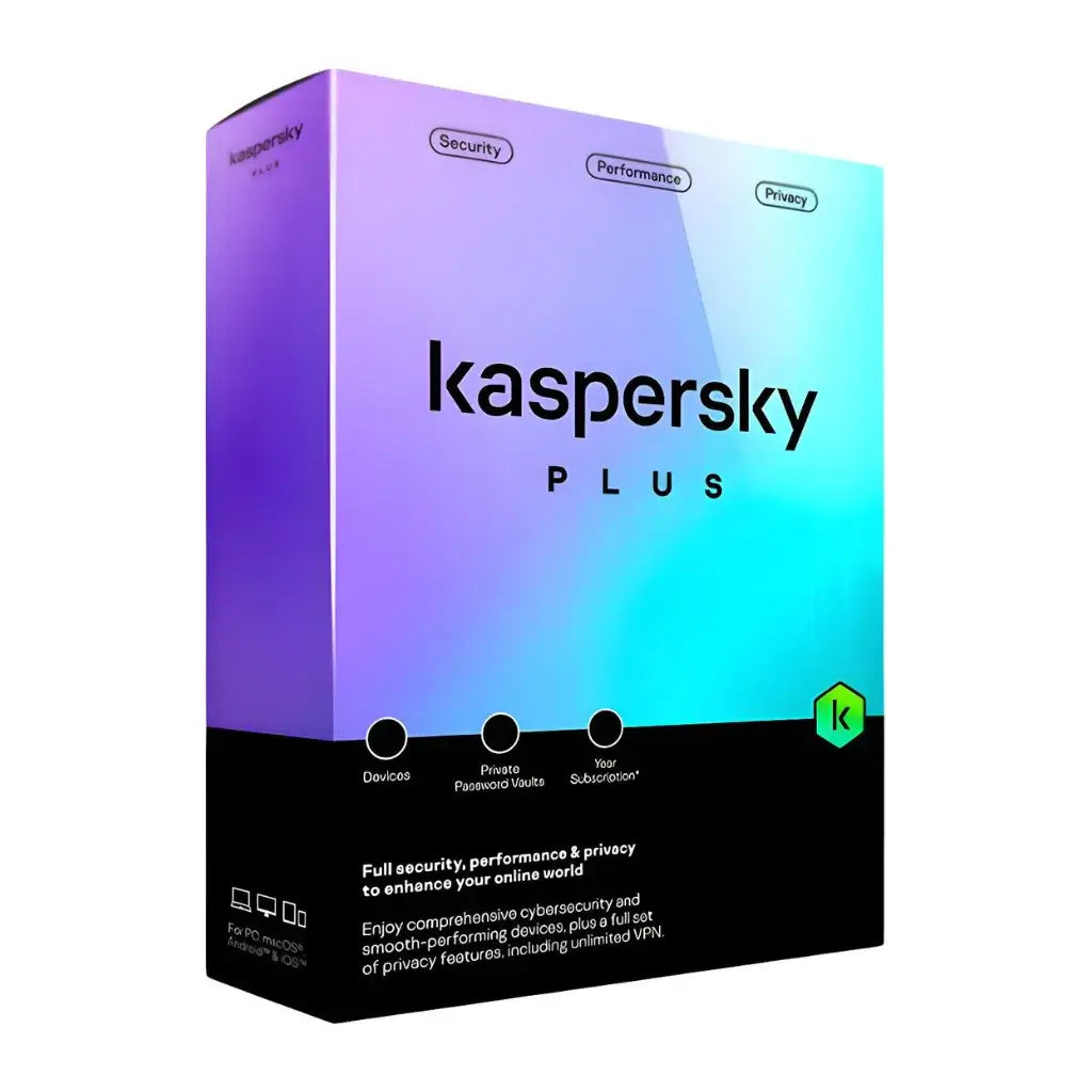 Antivirus Kaspersky Plus Licencia Original para 1 PC